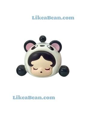 Pop Bean Panda Partner Series (Limited Chengdu Edition) - Skullpanda Black Panda